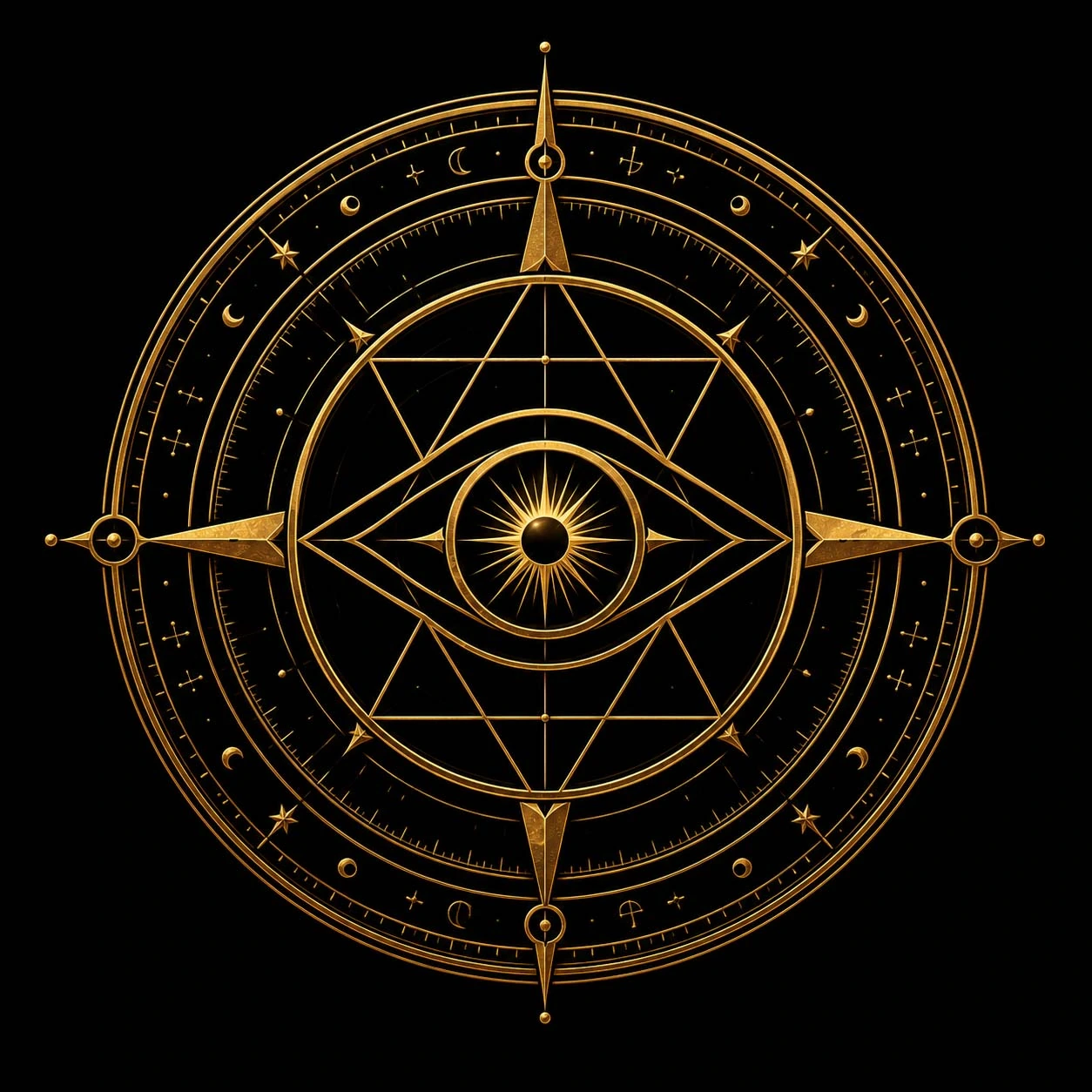 Cosmic compass – Sirius Productions franchise emblem